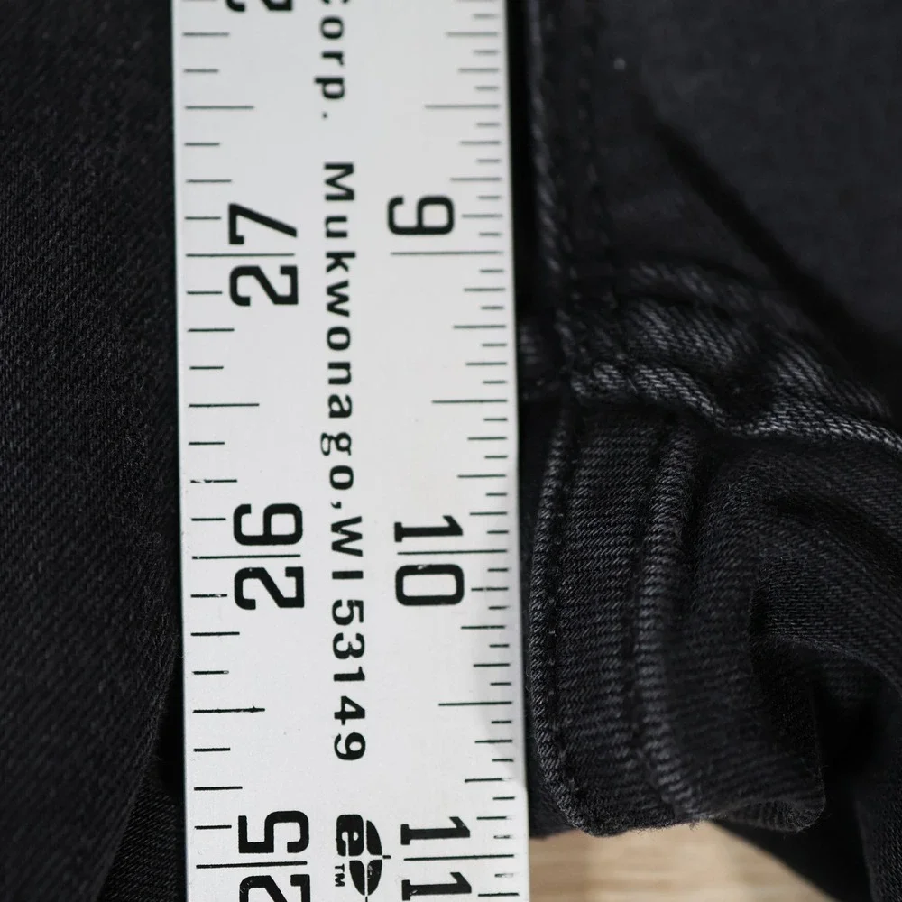 AllSaints Jeans Mens 31x31 Black Rex Damaged Skinny Slim Stretch Distressed